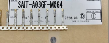 Conector de SAIT-A03GF-M064 terminal do soquete de cravação de cabeçalho de habitação de 100% novo e original