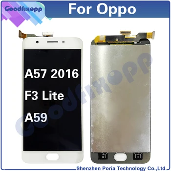 Para Oppo A59 / A57 2016 / F3 Lite CPH1701 Tela LCD Touch screen Digitalizador Substituição do conjunto
