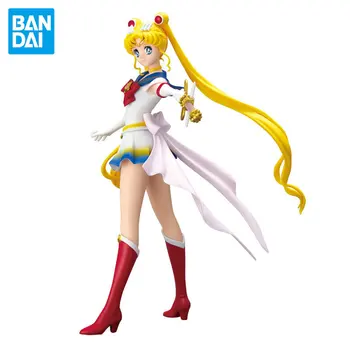 Em Estoque Bandai Original Edição Japonesa Sailor Moon Tsukino Usagi Anime Figura de Ação do Modelo Crianças Presentes