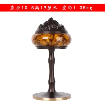 Cobre puro Boshan Fogão Ornamentos Queimador de Incenso de Sândalo Decoração de Casa de Interior Fengshui Chinês de Alta qualidade Insence Titular