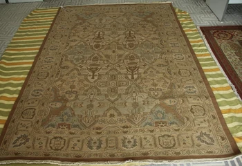 Antigo Chinês, feito à Mão de Lã de Antiguidades Decoração Grande Para a Sala de Museu de Lã de Tricô soumak Tapetes