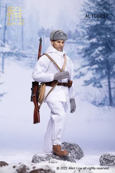 Alerta de Linha AL100037 segunda guerra mundial, o finlandês Soldado do Exército 1/6 Figura de Ação
