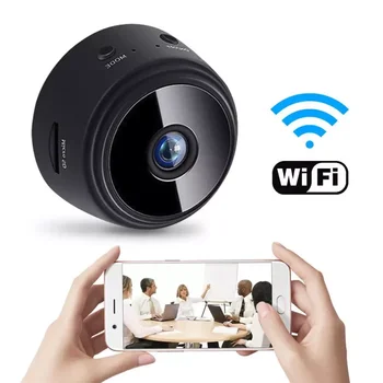 A9 Mini Câmera 1080 HD da Câmera do Ip de Voz Gravador de Segurança sem Fios, Mini-Câmeras de Vigilância de Vídeo wi-Fi Câmeras Camara