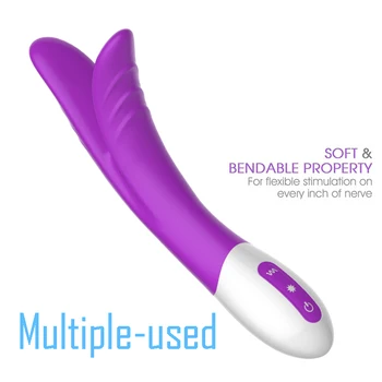 Dupla Vibração Mamilo Vibrador Ponto G Clítoris Vibrador Estimulador Erótico Adulto Íntimo Produtos Que Os Brinquedos Sexuais Para As Mulheres