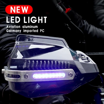 Nova marca de moto protector de mão com LED sinal de volta protetor geral dos acessórios da motocicleta para a Kawasaki Versys 650 650 300