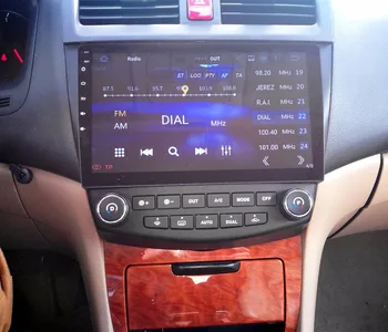 Android de Áudio, auto-Rádio de Navegação Gps para o Honda Accord 7 2003 - 2007 Auto Multimédia Leitor de Vídeo de DVD Carplay auto-rádio Estéreo