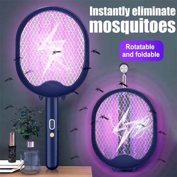 Dobrável Mosquito mata-moscas USB Rechageable Mosquito Killer mata-moscas Bionic Armadilha Anti Inseto Matar Mosca Bug Zapper Assassino