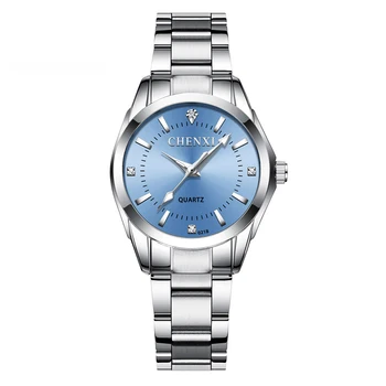 6 Cores da Moda a Marca de Relógio de Luxo para Mulheres Casuais Relógios Relógio à prova d'água as Mulheres a Moda de Vestido de Dama de Strass Assistir 2022