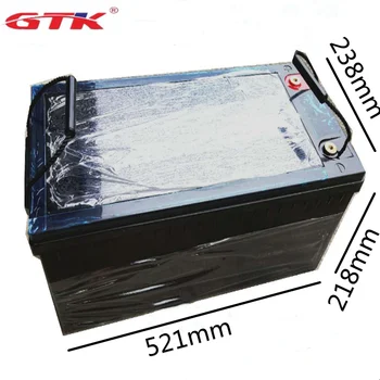 GTK alta qualidade 24v 100ah/150Ah Lifepo4 bateria com BMS de energia Solar da Bateria RV EV e campo de golfe estacionamento + 10A carregador