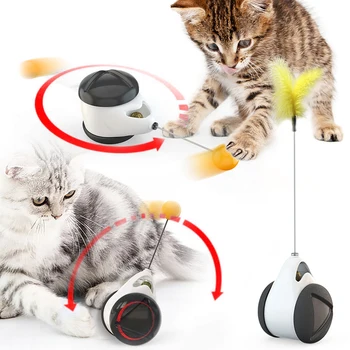 Copo de Swing Brinquedos para Gatos Gatinho Interativo Equilíbrio do Carro Gato que Persegue Brinquedos Com Catnip Engraçado Produtos do animal de Estimação para Dropshipping