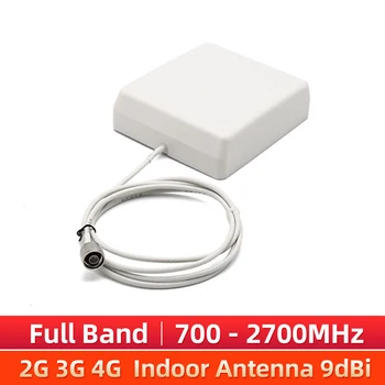 2G 3G 4G 700-2700mhz Antena de Painel indoor 9dbi antena GSM CDMA PCS AWS LTE, WCDMA Reforço de Sinal de Celular Repetidor Amplificador