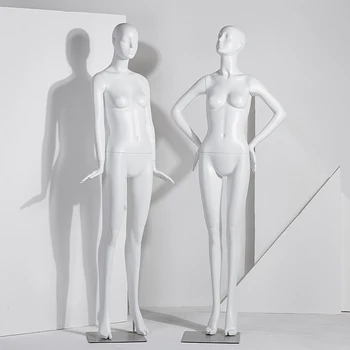 Estilo Único Mulheres Manequim Feminino Modelo Completo De Corpo Da Venda Quente De Fibra De Vidro De Cor Branca Manequim