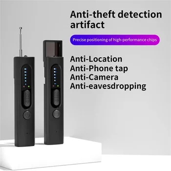 Anti-Espião Câmera, Detector de Alarme de Proteção Multi-função Mini sem Fio wi-Fi Tester GPS de Sinais de RF do Dispositivo de Scanner Infravermelho Detecta