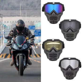Protecção dos olhos Óculos de proteção da Motocicleta Protetor de Capacete, Óculos de Vento-prova de Óculos de Andar de Óculos de proteção Óculos de proteção da Motocicleta