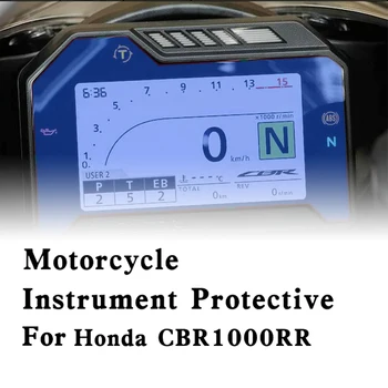 Para a Honda CBR1000RR 2017 2018 2019 Motocicleta Velocímetro do Zero Cluster de Proteção de Tela do Filme Protetor