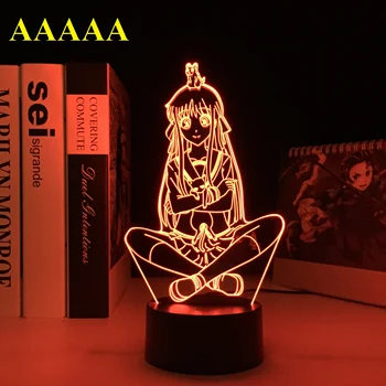 Cesta de frutas Tohru Honda DIODO emissor de Luz para Crianças Decoração do Quarto de Presente de Aniversário a Noite de Luz 3D Lâmpada de Mesa Mangá Cesta de Frutas Anime