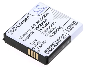 CS 3800mAh/14.44 Wh bateria de Alcatel One Touch Link 4G+,Ligação 4G+ LTE, Link Y900,OneTouch Y901NB,Y900NB TLi036A1