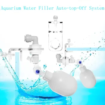 1Set Durável Tanque de Peixes Hidratante Dispositivo Automático de Enchimento de Reposição de Água Válvula de Esfera Flutuante Aquário regulador de Nível de Água