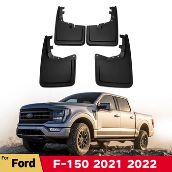 Mud Flaps Para A Ford F-150 F150 2021 2022 F 150 Resguardo Fender MudFlaps Dianteiro E Traseiro, Pára-Lamas De Acessórios Para Carros
