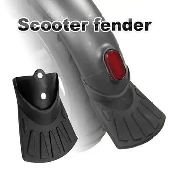 1Pair guarda-lamas Traseiro-Fender Melhor a Dureza de Borracha Leve Scooter-Fender Fishtail de Retalho para Xiaomi M365 Pro