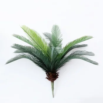 O brasil Tropical Palmeira flores Artificiais de plástico falso planta buquê para a Selva de festa Novo apartamento decorações artificiais folhagem