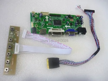 M. NT68676.2A(HDMI+DVI+VGA+Áudio)14 polegadas - 18.4 polegadas LED um LVDS 40 agulha do LCD do portátil do controlador de placa de kits DIY