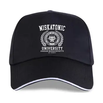 novo boné chapéu de Cthulu E Lovecraft Miskatonic University Boné de Beisebol para Homens Call Of Cthulhu Necronomicon Engraçado Algodão Tops, T-Sh