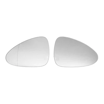 2Pcs Porta Asa Lado do Espelho de Vidro Aquecida com Placa de Apoio para a Porsche Panamera 2010-2016 97073103505 97073103809 L+R