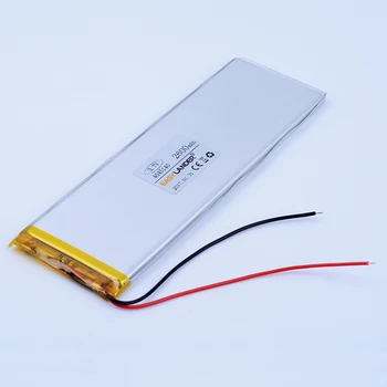 4045140 3,7 V 2600mAh bateria Recarregável de li Li-íon do Polímero da Bateria Para tablet MID painel de Banco Móvel do Poder DIY E-book em seu GPS DVD