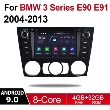 4GB Android 9.0 De DVD do Carro do BMW Série 3 E90 E91 E92 E93 2004~2013 Multimídia GPS de Navegação de Mapa Autoradio WiFI, BT