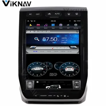 13 polegadas vertical de tela de vídeo estéreo para-Ford F150 2015-2019 android multimídia player leitor de carro GPS de navegação de rádio leitor de DVD