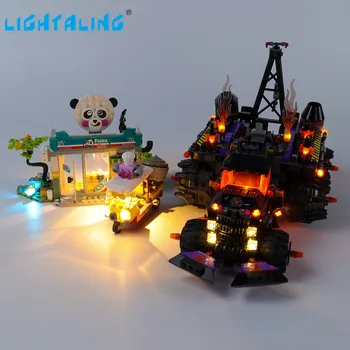 Lightaling Diodo emissor de Luz, Kit Para 80011 Vermelho, Filho do Inferno do Caminhão de Brinquedos