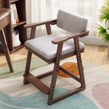De Design minimalista, Nórdicos Cadeira de Salão Portátil Elegante Cadeira para Crianças Limpo de Madeira Muebles Para El Hogar de Móveis da Casa