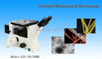Venda quente Feito na China 100X-1000X Binocular Brilhante de Campo Invertido Microscópio Metalúrgico MM-XJL-20