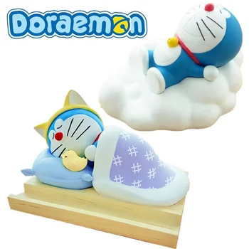 Doraemon Gashapon Do Telefone Móvel De Assento De Carro Acessórios De Figuras De Ação Modelo Genuíno De Figuras De Anime Coleção De Presentes De Brinquedos
