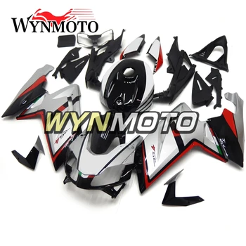 Completo Kit de Carenagem Para Aprilia RS125 RS4 125 Ano 2006 - 2011 ABS, Injeção de Plástico Motocicleta Carenagens Prata Vermelho Carenes