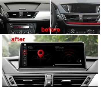 Android, 11 de Carro GPS de Navegação de Rádio Para a BMW X1 E84 2009 2010 2011 2012-2015 Carro Auto Rádio Leitor de Multimídia Unidade de Cabeça de carplay