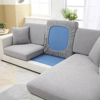 Jacquard sofá tampa de assento de espessura sofá almofada do encosto com capa de sofá da sala e sofá-cama de toalha de mobiliário capa de proteção