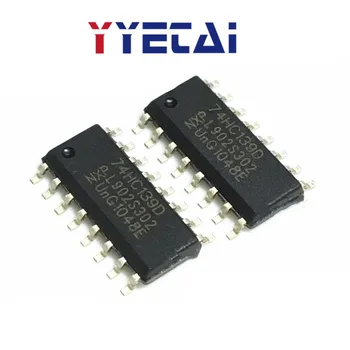 20PCS nacionais 74HC139D dupla de 2 a 4 linha decodificador demultiplexador chip SMD SOP16