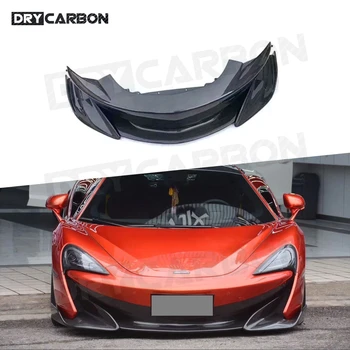 Seco de Fibra de Carbono, para-choque Frontal da Cabeça Lábio do Lado Divisores Spoiler 600LT Estilo do Corpo do Carro Kit Para a McLaren década de 570 540 c 570GT