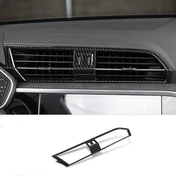 LHD ！Interior Do Console Central Ar Condicionado Decoração Moldura Da Decoração Da Capa Para O Audi Q3 2019-2022 Estilo Carro