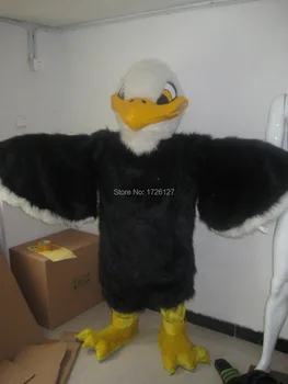 black eagle mascote falcão falcão o traje da mascote personalizado fantasia traje de anime cosplay de personagem mascotte carnaval fantasia