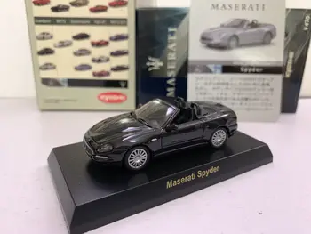 1/64 KYOSHU Maserati Spyder Coleção de liga fundida para a decoração do carro modelo de brinquedos