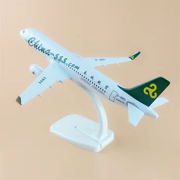 20cm de Liga Metal de Ar Modelo de Avião China-SSS Spring Airlines Airbus 320 A320 Airways Fundido Avião Modelo de Avião, Modelo de Aeronave