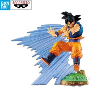 Original Bandai Ornamentos Dragon Boll Z Vol.1 Son Goku Do Anime Modelo De Ação De Brinquedo Figuras De Brinquedos