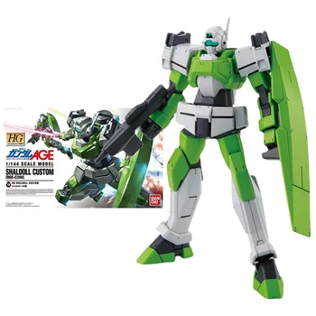 Bandai Gundam Modelo de Kit de Anime Figura HG IDADE 1/144 RGE-C350 Shaldoll Personalizado Genuíno Gunpla Ação Brinquedo Figura Brinquedos para Crianças