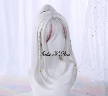 Jogo Arknights Costumes Nian Cosplay cabelos brancos de Cosplay