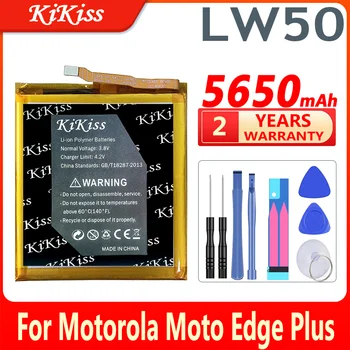 5650mAh KiKiss a Bateria Poderosa, LW50 Para Motorola Moto Edge Plus / Borda de+ / Borda de + / EdgePlus