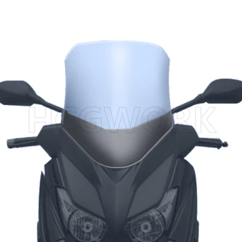 Acessórios da motocicleta pára-brisa Hd Transparente Aumentar a Alargar para a Yamaha X-max400/xmax400