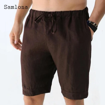 Plus Tamanho 3xl, masculina Casual Shorts com Bolsos Sólido Meia Calça 2021 Moda Multi-Verão Bolso Fina Calções de Praia Vestuário Masculino